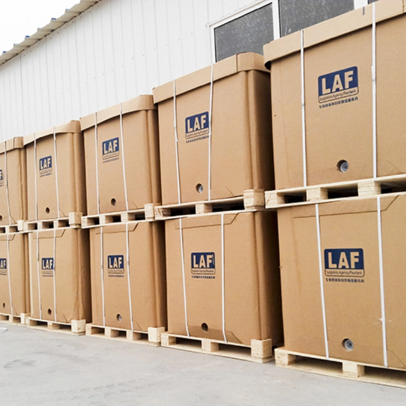 Laf Square Collapsible Paper IBC for Semi-Bulk Liquid Transport