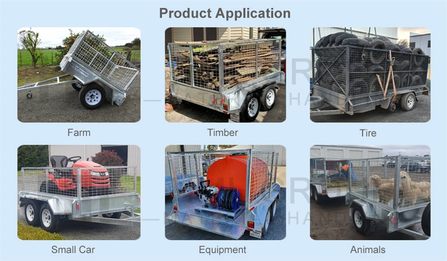 Heavy Duty Trailer Mesh Cage