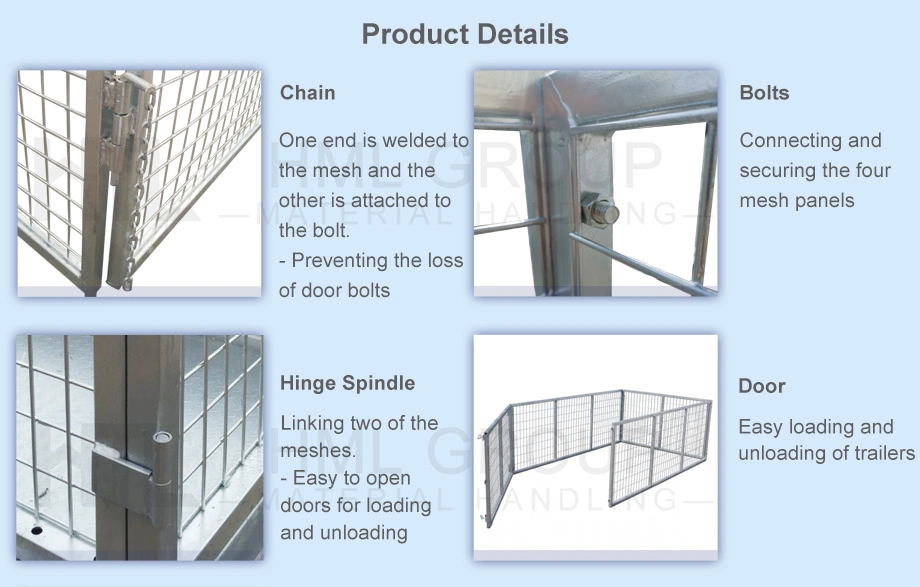 Heavy Duty Trailer Mesh Cage