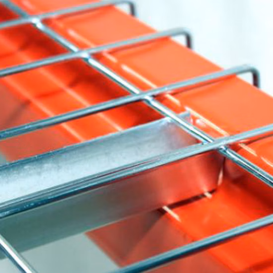 Geschweißte Metallgitter-Drahtdeckplatte für die Lageraufbewahrung für Stufenbalken